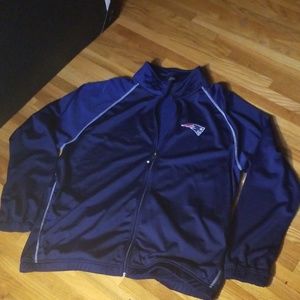 NFL PATRIOTS ZIPPER FLEECE